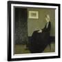 Portrait of the Artist's Mother, 1871-James McNeill Whistler-Framed Giclee Print