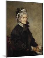 Portrait of the Artist's Mother, 1874-John Gilbert-Mounted Giclee Print