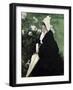 Portrait of the Artist's Mother, 1890-Jacques-emile Blanche-Framed Giclee Print