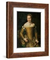 Portrait of the Artist's Mother, Bianca Ponzoni Anguisciola, 1557-Sofonisba Anguisciola-Framed Giclee Print