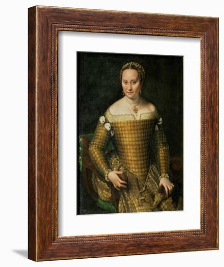 Portrait of the Artist's Mother, Bianca Ponzoni Anguisciola, 1557-Sofonisba Anguisciola-Framed Giclee Print