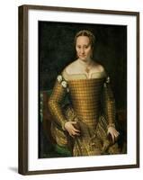 Portrait of the Artist's Mother, Bianca Ponzoni Anguisciola, 1557-Sofonisba Anguisciola-Framed Giclee Print