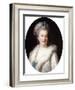 Portrait of the Artist's Mother, Madame Le Sevre-Elisabeth Louise Vigee-LeBrun-Framed Giclee Print