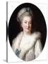 Portrait of the Artist's Mother, Madame Le Sevre-Elisabeth Louise Vigee-LeBrun-Stretched Canvas