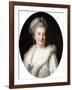 Portrait of the Artist's Mother, Madame Le Sevre-Elisabeth Louise Vigee-LeBrun-Framed Giclee Print