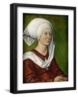 Portrait of the Artist's Mother-Albrecht Dürer-Framed Giclee Print