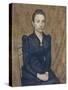 Portrait of the Artist's Sister, 1891-Georges Lemmen-Stretched Canvas