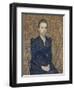 Portrait of the Artist's Sister, 1891-Georges Lemmen-Framed Giclee Print