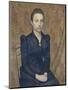 Portrait of the Artist's Sister, 1891-Georges Lemmen-Mounted Giclee Print