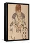 Portrait of the Artist's Sister-In-Law, Adele Harms, 1917-Egon Schiele-Framed Stretched Canvas