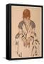 Portrait of the Artist's Sister-in-Law, Adele Harms-Egon Schiele-Framed Stretched Canvas