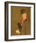 Portrait of the Artist's Sister, Winifred-Gwen John-Framed Giclee Print