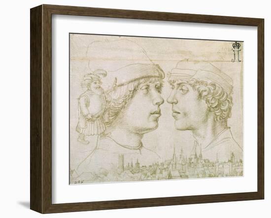 Portrait of the Artist's Son, 1514-Hans Holbein the Elder-Framed Giclee Print