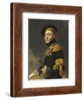 Portrait of the Artist's Son, Antoine-Louis Regnault-Jean-Baptiste Regnault-Framed Giclee Print