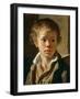 Portrait of the Artist's Son, Ca 1818-Vasili Andreyevich Tropinin-Framed Giclee Print