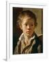 Portrait of the Artist's Son, Ca 1818-Vasili Andreyevich Tropinin-Framed Giclee Print