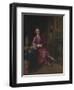 Portrait of the Artist's Son, Jonathan Richardson the Younger, in His Study-Jonathan Richardson-Framed Premium Giclee Print