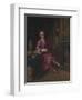 Portrait of the Artist's Son, Jonathan Richardson the Younger, in His Study-Jonathan Richardson-Framed Giclee Print