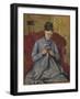 Portrait of the Artist's Wife, 1877-Paul Cezanne-Framed Giclee Print