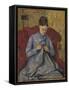 Portrait of the Artist's Wife, 1877-Paul Cezanne-Framed Stretched Canvas