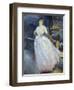 Portrait of the Artist's Wife, Madame Roger Jourdain, C.1886-Paul Albert Besnard-Framed Giclee Print