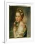 Portrait of the Artist's Wife, Marie Suzanne, 1763-Alexander Roslin-Framed Giclee Print