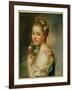 Portrait of the Artist's Wife, Marie Suzanne, 1763-Alexander Roslin-Framed Giclee Print