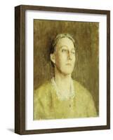 Portrait of the Artist's Wife-Soren Emil Carlsen-Framed Giclee Print