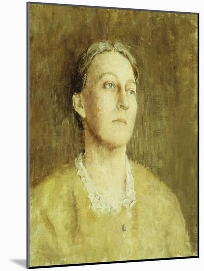 Portrait of the Artist's Wife-Soren Emil Carlsen-Mounted Giclee Print