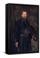 Portrait of the Artist Viktor Vasnetsov (1848-192), 1891-Nikolai Dmitrievich Kuznetsov-Framed Stretched Canvas