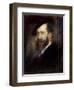 Portrait of the Artist Wilhelm Busch, (1832-190), 1877-1880-Franz Seraph von Lenbach-Framed Giclee Print