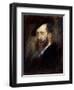 Portrait of the Artist Wilhelm Busch, (1832-190), 1877-1880-Franz Seraph von Lenbach-Framed Giclee Print