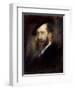 Portrait of the Artist Wilhelm Busch, (1832-190), 1877-1880-Franz Seraph von Lenbach-Framed Giclee Print