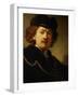 Portrait of the Artist with Cap and Gold Chain, 1633-Rembrandt van Rijn-Framed Giclee Print