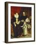 Portrait of the Artist with His Family-Cornelis De Wael-Framed Giclee Print