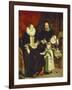 Portrait of the Artist with His Family-Cornelis De Wael-Framed Giclee Print