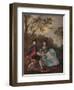 'Portrait of the Artist with his Wife and Daughter', c1748-Thomas Gainsborough-Framed Giclee Print