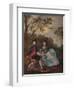 'Portrait of the Artist with his Wife and Daughter', c1748-Thomas Gainsborough-Framed Giclee Print