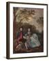 'Portrait of the Artist with his Wife and Daughter', c1748-Thomas Gainsborough-Framed Giclee Print