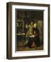 Portrait of the Artist with His Wife Isabella De Wolff in a Tavern, 1661-Gabriel Metsu-Framed Giclee Print