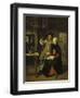 Portrait of the Artist with His Wife Isabella De Wolff in a Tavern, 1661-Gabriel Metsu-Framed Giclee Print