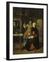 Portrait of the Artist with His Wife Isabella De Wolff in a Tavern, 1661-Gabriel Metsu-Framed Giclee Print
