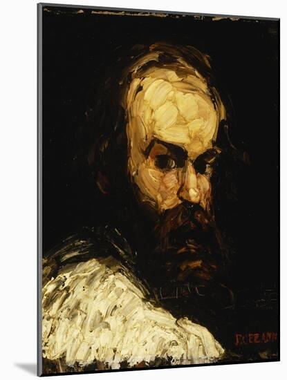 Portrait of the Artist-Paul Cézanne-Mounted Giclee Print