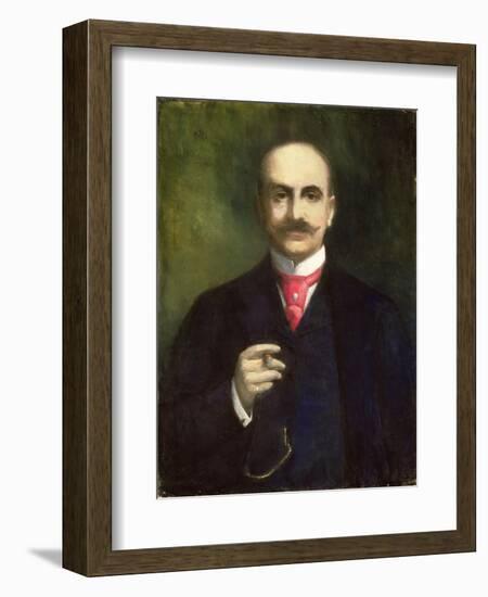 Portrait of the Artist-Lesser Ury-Framed Giclee Print