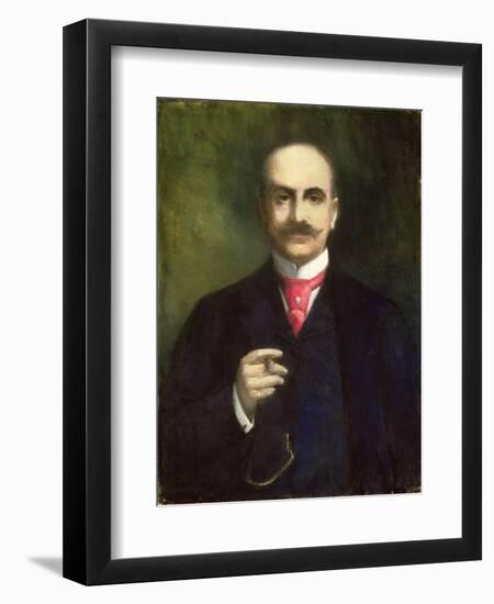 Portrait of the Artist-Lesser Ury-Framed Giclee Print