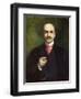 Portrait of the Artist-Lesser Ury-Framed Giclee Print