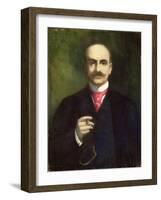 Portrait of the Artist-Lesser Ury-Framed Giclee Print