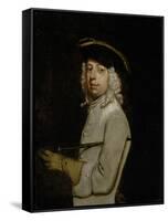 Portrait of the Artist-Jonathan the Elder Richardson-Framed Stretched Canvas