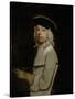 Portrait of the Artist-Jonathan the Elder Richardson-Stretched Canvas