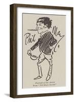Portrait of the Artist-Phil May-Framed Giclee Print